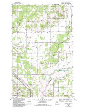 Bertrand Creek USGS topographic map 48122h5