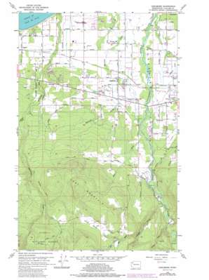 Carlsborg USGS topographic map 48123a2