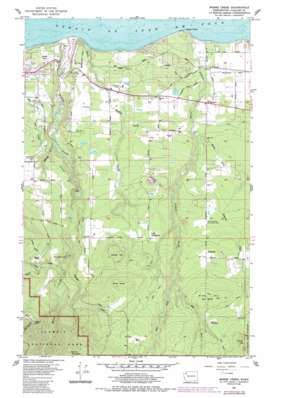 Morse Creek USGS topographic map 48123a3