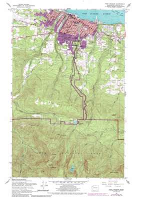 Morse Creek USGS topographic map 48123a4