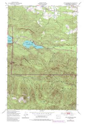 Lake Sutherland USGS topographic map 48123a6