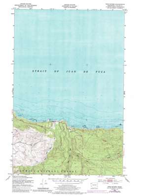 Twin Rivers USGS topographic map 48123b8