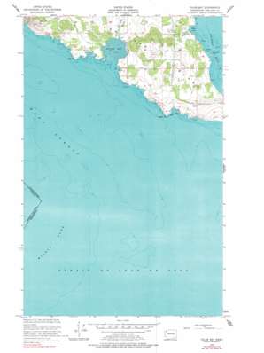 False Bay USGS topographic map 48123d1