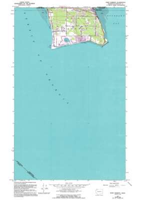 Point Roberts USGS topographic map 48123h1