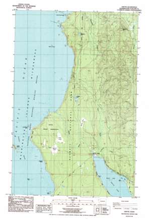 Ozette USGS topographic map 48124b6