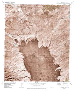 Little Black Peak USGS topographic map 33105g8