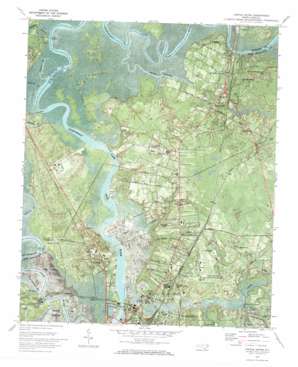 Leland USGS topographic map 34077c8