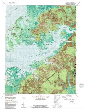Marion USGS topographic map 38075a7