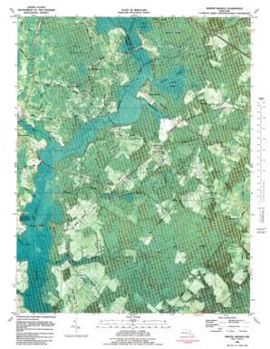 Ninepin Branch USGS topographic map 38075c3