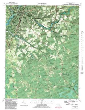Salisbury USGS topographic map 38075c5