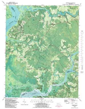 Wetipquin USGS topographic map 38075c7