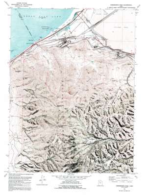 Farnsworth Peak topo map
