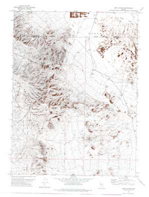 Long Canyon USGS topographic map 40118g4