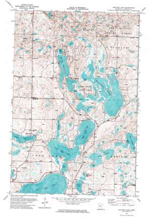 Mantrap Lake USGS topographic map 47094a8