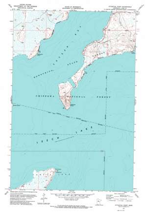 Ottertail Point USGS topographic map 47094b4