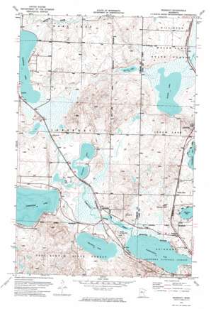 Benedict USGS topographic map 47094b6
