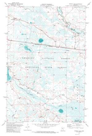 Nushka Lake USGS topographic map 47094c1