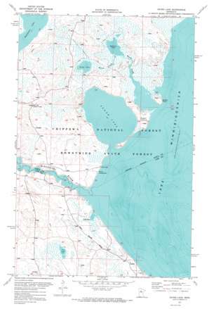 Raven Lake USGS topographic map 47094d3