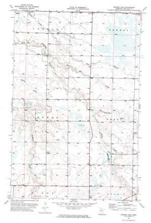 Borden Lake USGS topographic map 47094g5