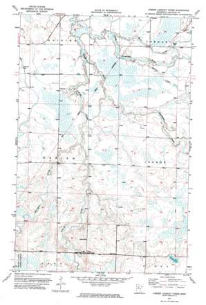 O'Brien Lookout Tower topo map