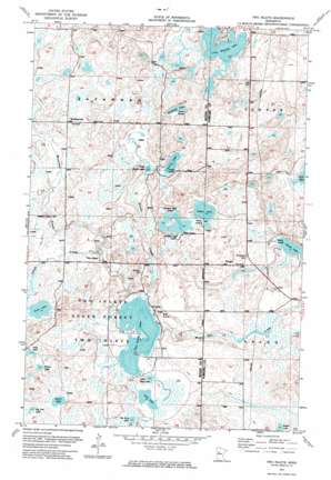 Two Inlets topo map