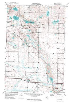 Fosston USGS topographic map 47095e1