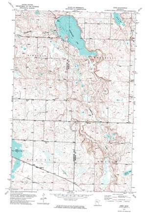 Debs topo map