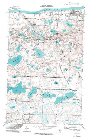 Red Lake USGS topographic map 47095g1