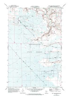 Nett Lake River SW USGS topographic map 48093a4