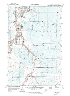 Littlefork Nw USGS topographic map 48093d6