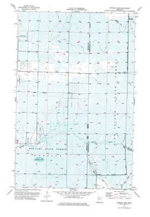 Norman Lake USGS topographic map 48094b4