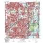 North Miami USGS topographic map 25080h2