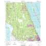 Eau Gallie USGS topographic map 28080b6