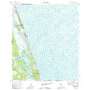 Matanzas Inlet USGS topographic map 29081f2