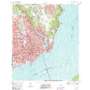 Pensacola USGS topographic map 30087d2