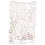 Heart Butte Nw USGS topographic map 46101f8