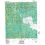Lake Wimico USGS topographic map 29085g2