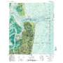 Fernandina Beach USGS topographic map 30081f4