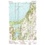 Good Harbor Bay USGS topographic map 44085h7