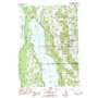 Central Lake USGS topographic map 45085a3
