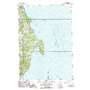 Omena USGS topographic map 45085a5