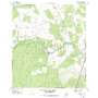 Harris Lake USGS topographic map 28099d3
