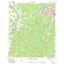 Jesup West USGS topographic map 31081e8