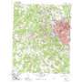 Athens West USGS topographic map 33083h4