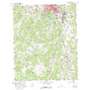 Newnan South USGS topographic map 33084c7