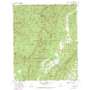 Cheaha Mountain USGS topographic map 33085d7
