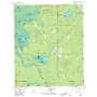 Felsenthal Dam USGS topographic map 33092a1
