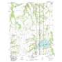 Lake Bonham USGS topographic map 33096f2
