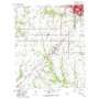 Durant South USGS topographic map 33096h4