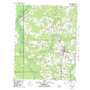 Beulaville USGS topographic map 34077h7